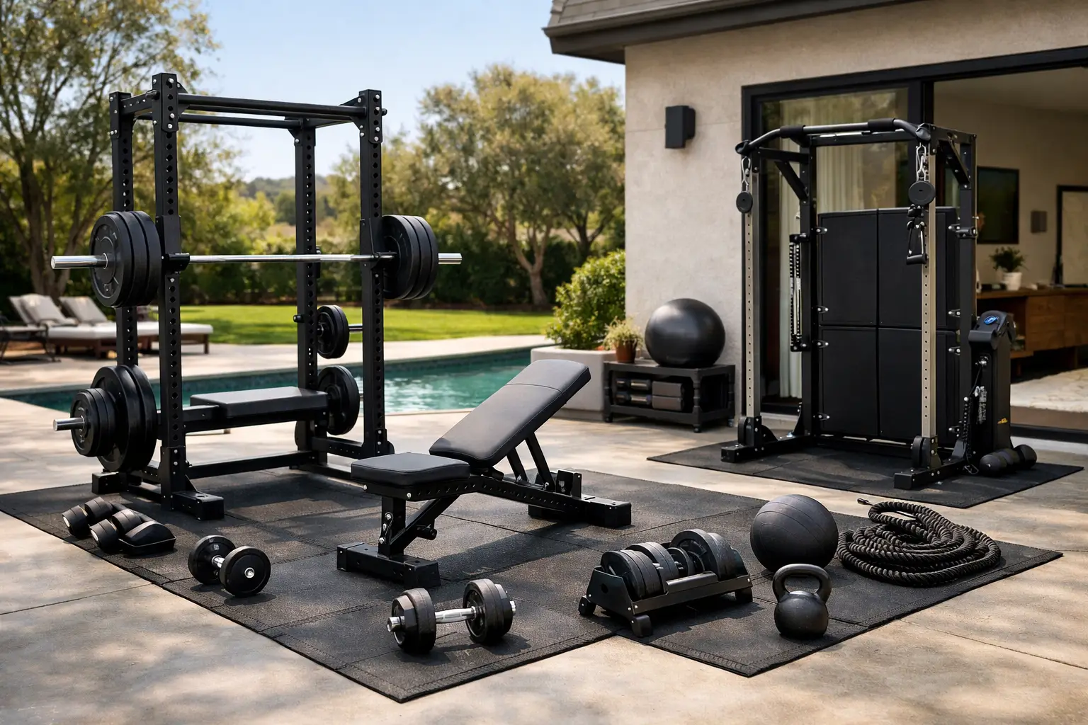 How a Modular Home Gym Kit Fits Your Property