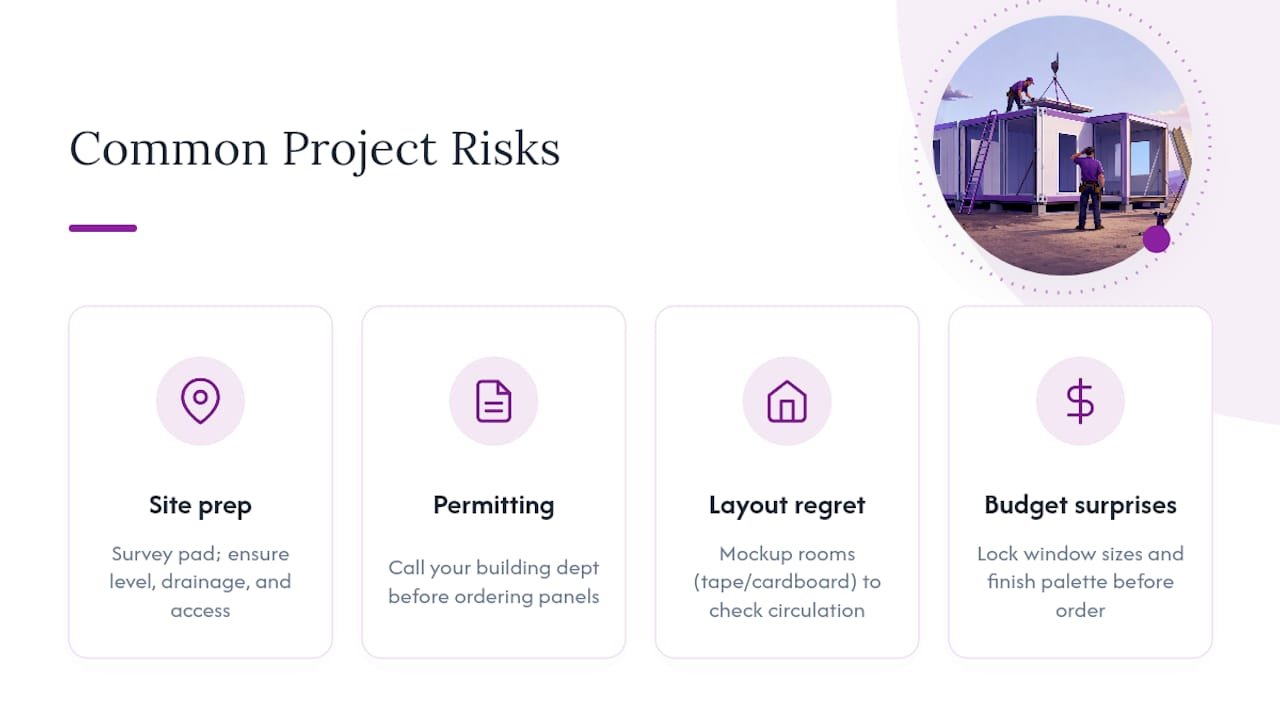 Four common modular project challenges